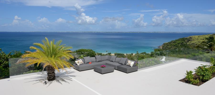 Villa Dream in Blue St.Martin - Pool and Terraces